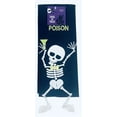 thumbnail image 2 of Serafina Home Halloween Kitchen Hand Towel Set: Fun Party Pick Your Poison with Dancing Skeletons Dangle Feet (Black), 2 of 2