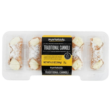 Marketside Traditional Cannoli, 6.5 oz, 5 Count
