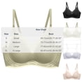 thumbnail image 4 of Stamzod Womens Fashion 2026 Jelly Bra Wireless Seamless Bra Push Up T Shirt Bra No Underwire Comfortable, 4 of 8