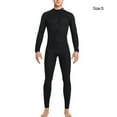 thumbnail image 3 of Wosthever Traje de buceo UPF 50 Flexible de 3 capas de manga larga térmico a prueba de sol colorido y elegante traje de neopreno de para esnórquel Deportes acuáticos hombre negro S Wosthever OD020676-02, 3 of 6