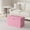 Pink, variant on Storage Ottoman with Lock,Fireproof Folding Ottoman Foot Rest Stool Storage Chest with Storage Safe for Important Documents,Waterproof 17 Inches Short Ottoman Foot Stool with Handles,Black