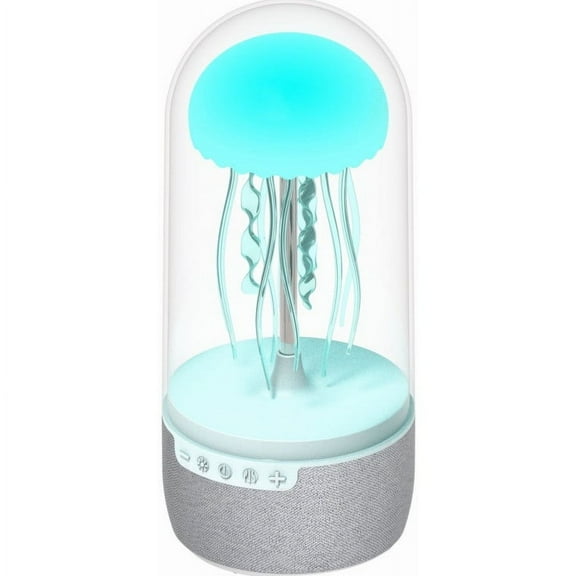 Smart Jellyfish Mood Light with Music Sync, 16 Million Color Options & Voice Control - Interactive LED Decoration for Parties & Home Theater