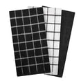 thumbnail image 2 of RITZ Terry Check Kitchen Towel Set, 3-Pack, 15" x 25", Black, 2 of 6