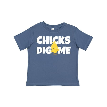 

Inktastic Chicks Dig Me Gift Toddler Boy Girl T-Shirt