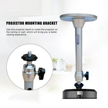 

Famure Mounting Holders|Ceiling Projector Mount Bracket Height Adjustable Rotation for Home Office