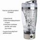 thumbnail image 3 of Electric Protein Shaker Protein Shaker Mixer Protein Shaker,450ml, 3 of 3