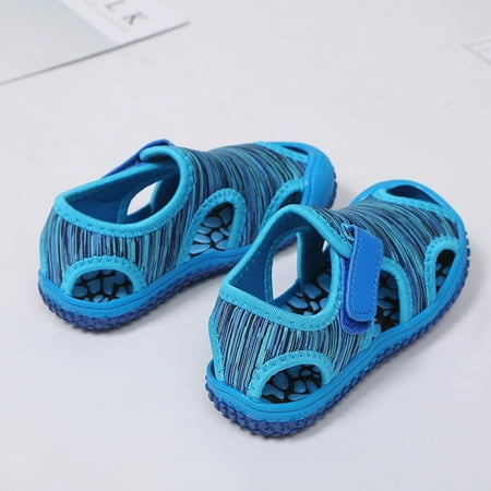 

Cathalem Mike Shoes Child Kids Boys Sandals Baby Summer Beach Girls Outdoor Shoes Non-slip Baby Shoes Baby Winter Shoes Blue 3.5 Years