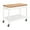 White (48" W x 24" D), variant on Seville Classics UltraHD Stainless Steel Workcenter Professional Kitchen Island, 2-Drawer, Peg Boards, Steel, w/ Solid Wood Top