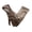Deep khaki, variant on 1pair Leopards Print Short Gloves Women Stretchy Mittens Durability Gloves for Casual and Party Outfits