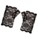 thumbnail image 1 of Guantes nupciales de encaje Yotijar Para boda negro, 1 of 10