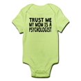 thumbnail image 1 of CafePress - Trust Me My Mom Is A Psychologist Body Suit - Baby Light Bodysuit, 1 of 1