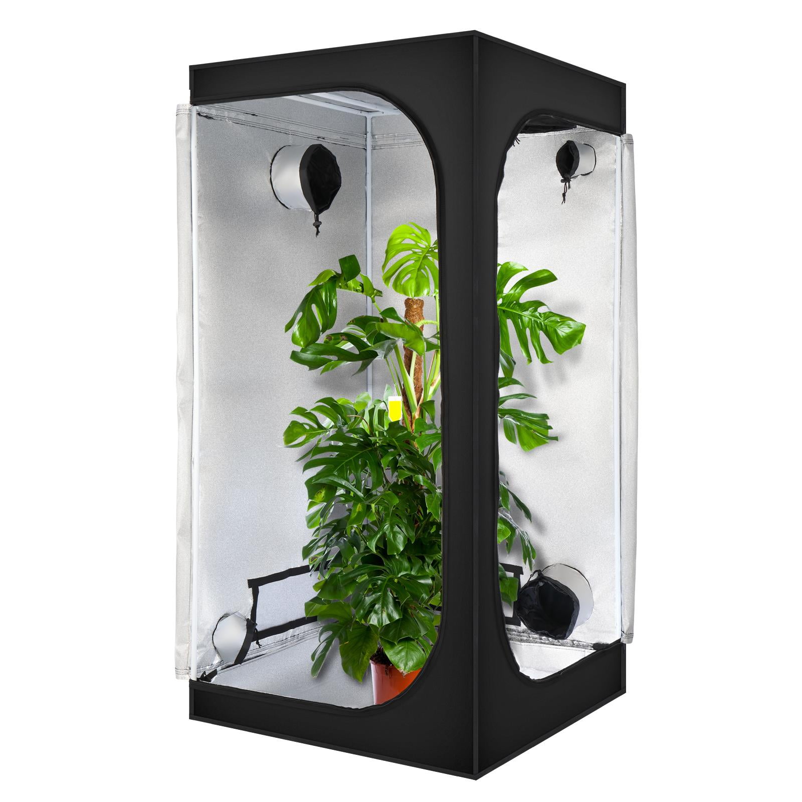 Details about   VIVOSUN 36"x36"x72" Mylar Grow Tent Hydroponic Indooor Plant Growing 600D Oxford 