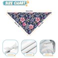 thumbnail image 6 of Dog Bandana 1 Pack,Pioneer Flower Floral Print Pattern Bandanas for Dogs,Cat Bandana,Small/ Large Dog Bandana 2 Size,Dog Bandanas, 6 of 6