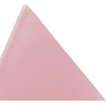 thumbnail image 3 of LeisureMod 15.75" Triangular Side Table, Stackable Plastic Accent End Table for Indoor & Outdoor Use, Weather-Resistant Modern Patio & Living Room Table, Pink, 3 of 8