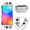 White, variant on TPU Soft Protective Case for Nintendo Switch Oled,Soft Protective Cover for Console and joy-con