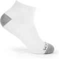 thumbnail image 3 of Fruit of the Loom Ankle Socks for Men - 8 Pairs - Arch Support, Cushioned, Athletic Quarter Socks - Mens Socks Size 6-12, 3 of 4