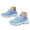 Blue, variant on Mepaouo Women's Mesh Sneakers Lightweight Lace up Casual Tennis Shoes Knitted Socks Walking Flats