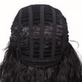 thumbnail image 4 of Peluca de los años 80 para hombre, pelucas negras, disfraz de Halloween, peluca masculina, peluca de rockero de heavy metal punk, peluca de disfraz de rockero negro rizado largo y rizado, 4 of 5