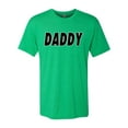 thumbnail image 2 of Wild Bobby, Classic Daddy Dad, Father's Day, Men Premium Tri Blend Tee, Envy, Small, 2 of 4