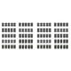 thumbnail image 1 of 100 Pcs Resistencia de Aleación 2512 Smd Kit de Muestras de Resistencia, R001 R002 R005 R008 R010 R015 R020 R025, 1 of 5