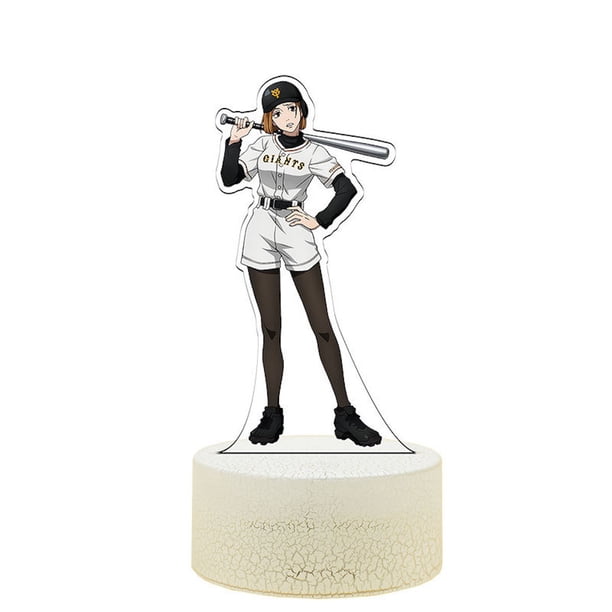 Lámpara decorativa de anime Jujutsus Kaisens Kugisaki.Nobara con luz nocturna