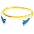 thumbnail image 3 of C2G LC-LC 9/125 OS1 Simplex Singlemode PVC Fiber Optic Cable - patch cable - 13 ft - yellow, 3 of 4