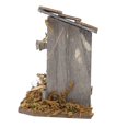 thumbnail image 3 of Gallinero en miniatura para jardín, ideal para casa de muñecas a escala 1/12., 3 of 9