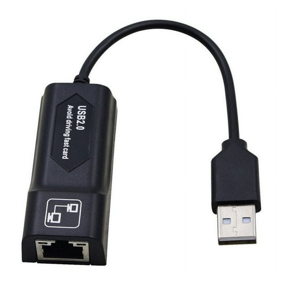 MesaSe Adaptateur Ethernet USB 2.0 vers Réseau 10/100 RJ45 LAN Filaire pour Nintendo Switch Wii Wii U MacBook Chromebook Windows Mac OS Surface Pro