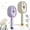 2pcs-a, variant on Electric Spray & Massage Hair Brush, Red Light & Nano Mist, Detangling & Anti-Frizz, for Daily Hair Care