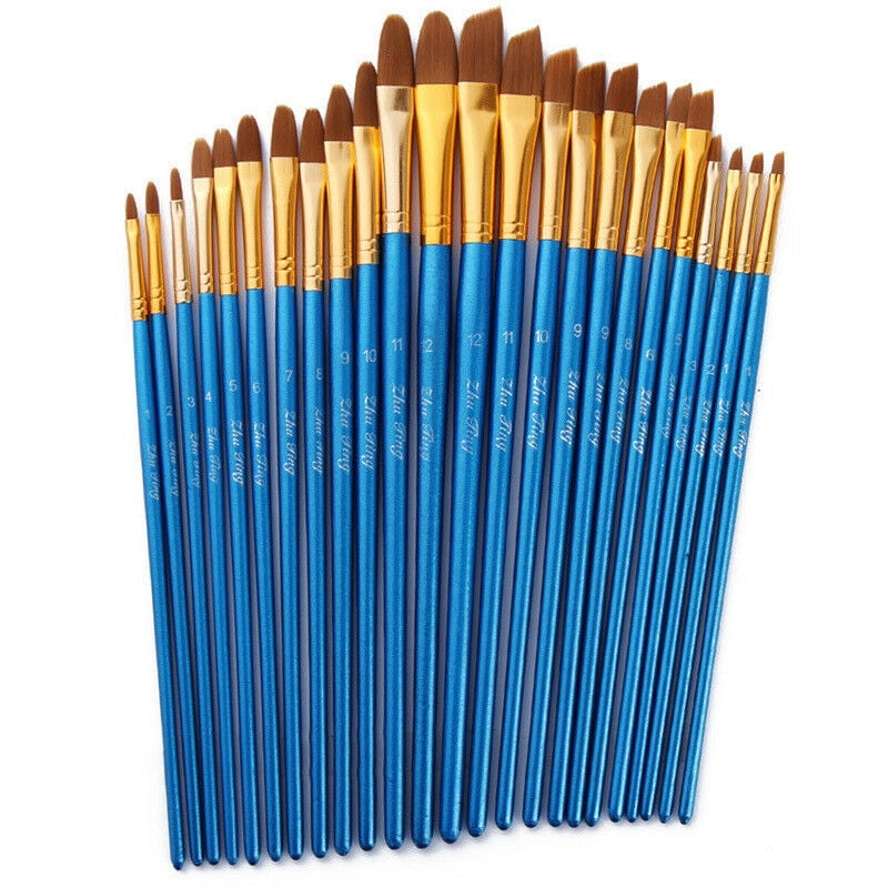 Art Brush Set Professional Paint Brushes Watercolor Acrylic Oil