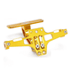 thumbnail image 1 of Porta Placa Universal Para Moto Ajustable Con Luz Y Tornillo  MaluberoAMARILLO, 1 of 4