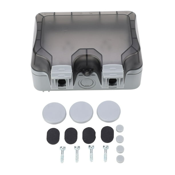 Toma de corriente de pared impermeable, toma de corriente de pared impermeable IP66 para exteriores Toma de corriente de pared impermeable para exteriores Muy versátil