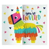 5PK Fiesta Fun Gatefold Invitations ,Party Supplies and Decorations