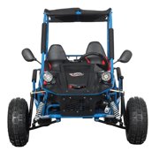 X-Pro Rover 110cc Gas Go Kart with Automatic Transmission w/Reverse, LED Headlights, Big 16 Wheels!