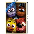 thumbnail image 3 of Five Nights at Freddy's - Quad Wall Poster, 22.375" x 34", Framed, 3 of 3