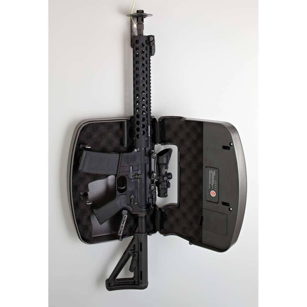 Hornady Rapid Safe Ar Wall Lock Rfid Provide Secure Firearm Storage