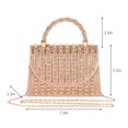 thumbnail image 2 of Jia Store Rhinestone Clutch Purse for Women Sparkling Party Evening Bag Wedding Cocktail Handbag Prom Shoulder Bags, 2 of 5