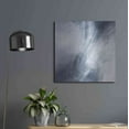 thumbnail image 6 of Luxe Metal Art 'Earth as Art: Whirlpool Clouds' Metal Wall Art, 24"x24", 6 of 7