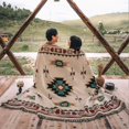 thumbnail image 1 of Outdoor Mat Boho Camping Picnic Blanket Carpet Beach Folding Tablecloth, 1 of 6