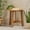 Natural, variant on Half-Round Folding Acacia Wood Bistro Table for Small Patio, Natural Outdoor Space Saving Table