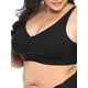 thumbnail image 5 of Sujetadores tipo bralette de talla grande para mujer, de cobertura total, sin aros y cómodos, 5 of 8