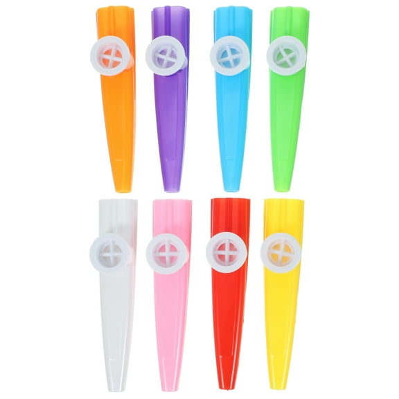 LULULION Kazoo for Kid Abs Assorted Color 12Pack
