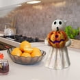 thumbnail image 4 of Fiudx Adorno de Resina de Calabaza Fantasma de Halloween, Diseño Único de Luz de Calabaza Fantasmal, Decoración de Patio Exterior, Ambiente Festivo para Porche de Jardín, Perfecto para Fiestas de Hal, 4 of 4