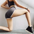 thumbnail image 6 of Iyufng Shorts for Women,Plus Size Shorts,Women Basic Slip Bike Shorts Compression Workout Leggings Yoga Shorts Pants, 6 of 9