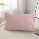 thumbnail image 1 of Xihbxyly Funda de Almohada Japonesa, Tela Suave Lavada, Elegantes Colores Lisos, Transpirable y Cómoda, Opción Multicolor, Decoración de Ropa de Cama para El Hogar, Tamaño 74 X 48 Cm, Incluye Una Pie, 1 of 6