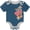 Cars Racing Multi, variant on Disney Winnie the Pooh Baby Boys' 5-Pack Short Sleeve Bodysuits Yellow Red Multi