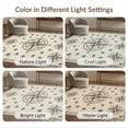 thumbnail image 7 of ODIKA Compass Vintage Maritime Star With Distressed Rope Border Nautical Flowing for Dorm Room, Small Living Apartment, Stain Resistant Low Profile, 7 of 7