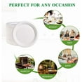 thumbnail image 6 of 500 Pack Paper Plates 9 inch 100% Compostable, Heavy-Duty Disposable Paper Plates Bagasse Natural Biodegradable Eco-Friendly Sugarcane（White）, 6 of 8
