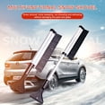thumbnail image 5 of Hovmgk Snow Removal Tools for Cars, Heavy Duty Ice Scraper with Stainless Steel Support, Compact & Portable Car Snow Shovel, Perfect for Winter Snow & Ice Cleaning, Ideal for Vehicle Storage, 5 of 9