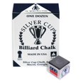 thumbnail image 2 of Silver Cup Billiard Pool Cue Chalk One dozen 12 pcs, 2 of 3